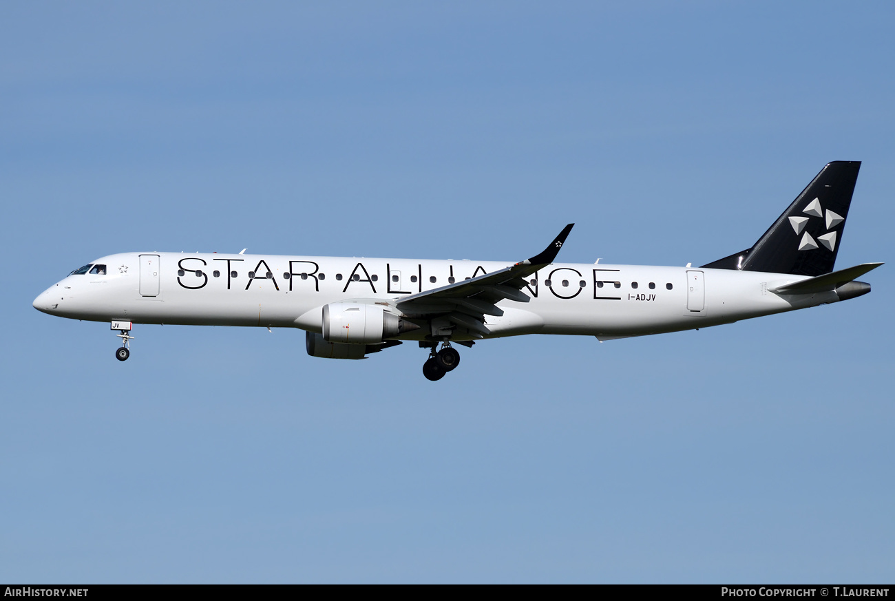 Aircraft Photo of I-ADJV | Embraer 195LR (ERJ-190-200LR) | Air Dolomiti | AirHistory.net #355203