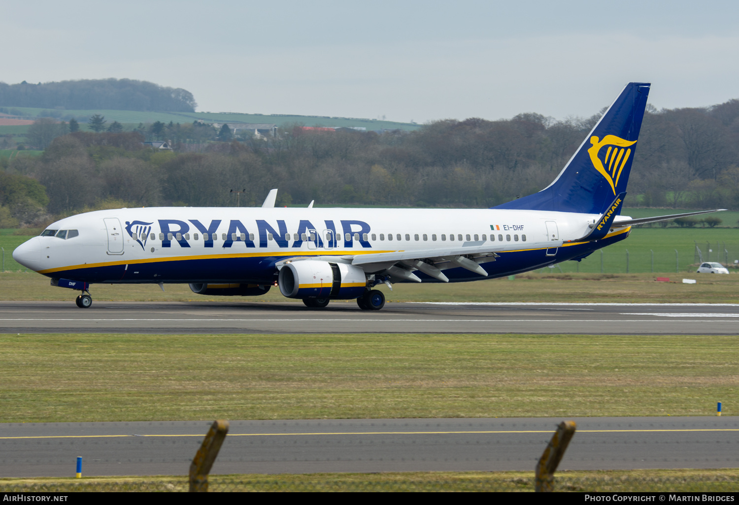 Aircraft Photo of EI-DHF | Boeing 737-8AS | Ryanair | AirHistory.net #355207