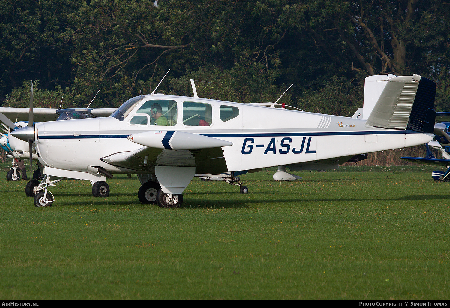 Aircraft Photo of G-ASJL | Beech H35 Bonanza | AirHistory.net #355211