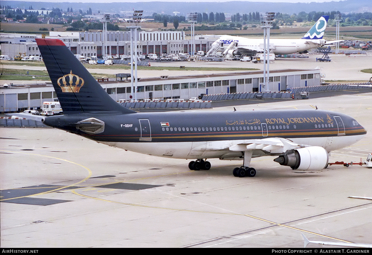 Aircraft Photo of F-ODVF | Airbus A310-304 | Royal Jordanian Airlines | AirHistory.net #355227