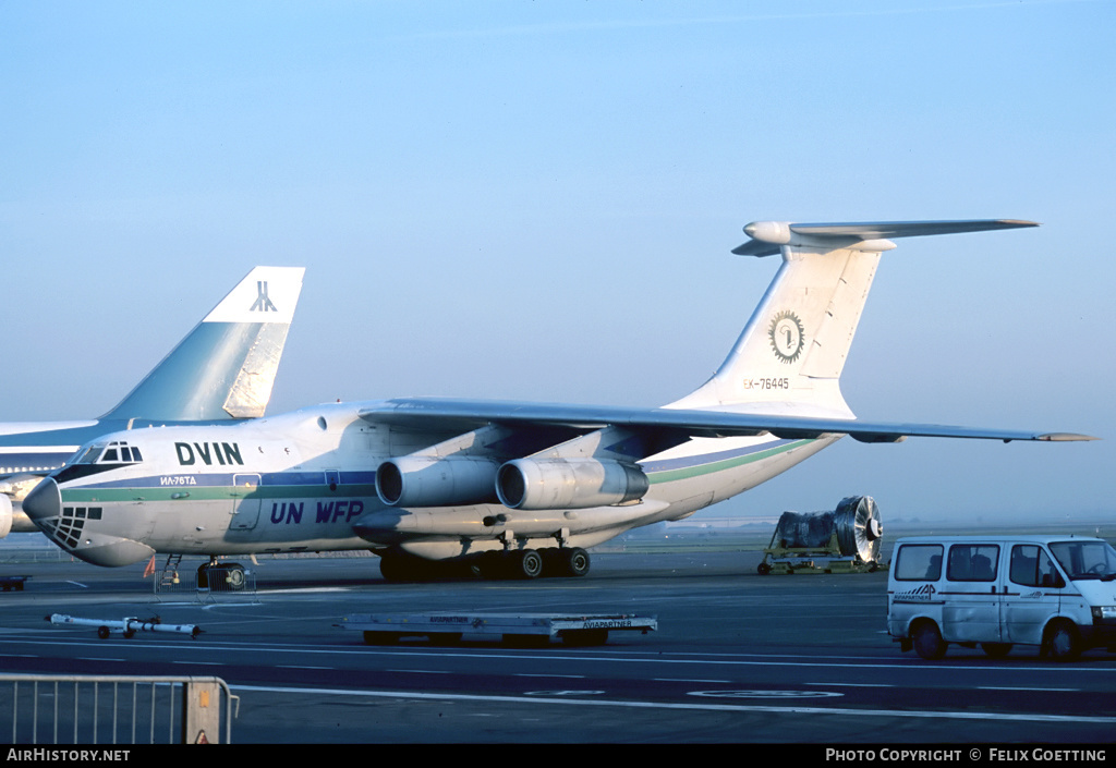 Aircraft Photo of EK-76445 | Ilyushin Il-76TD | Dvin Air | AirHistory.net #355234