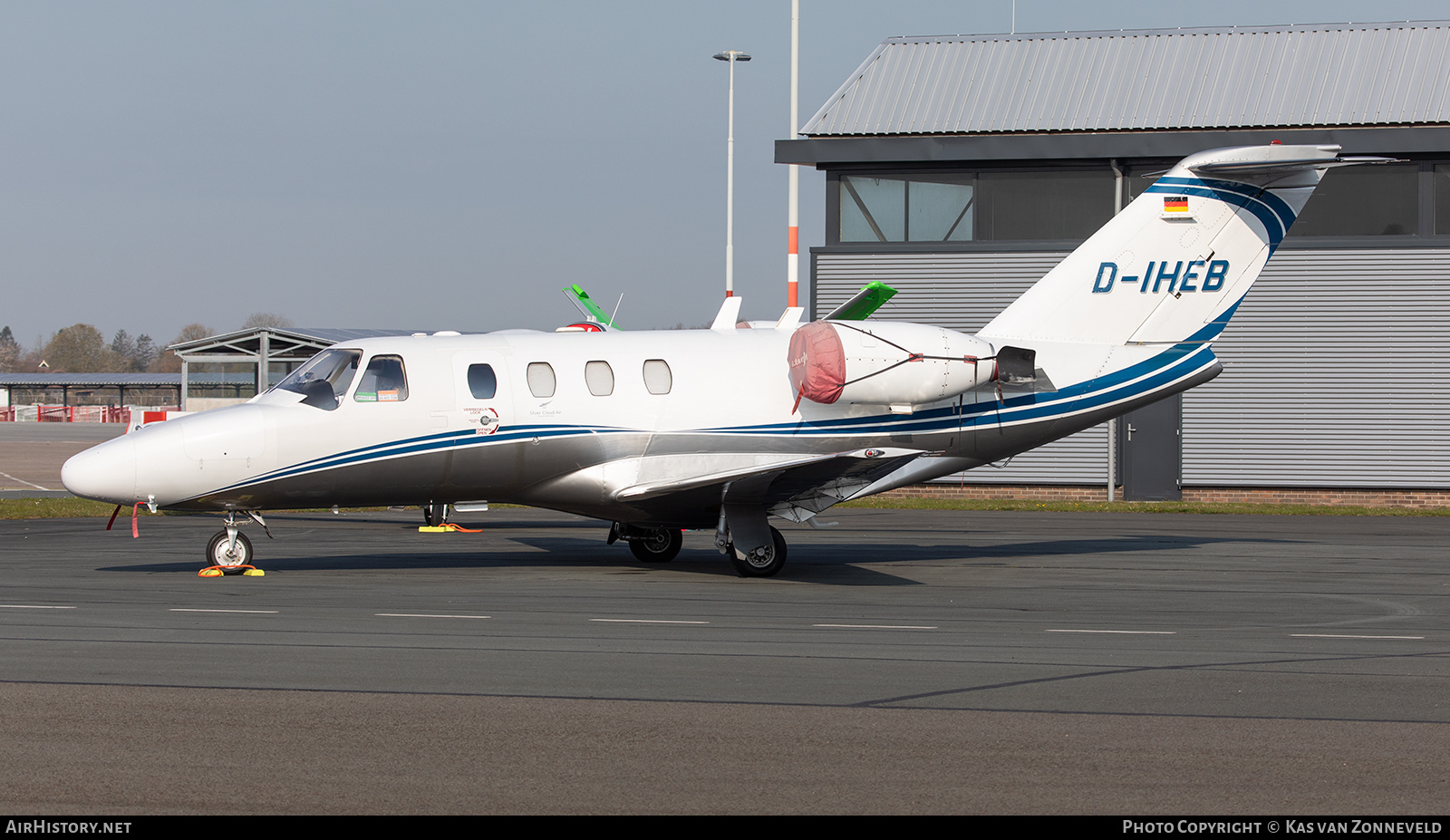 Aircraft Photo of D-IHEB | Cessna 525 CitationJet | Silver Cloud Air | AirHistory.net #355250