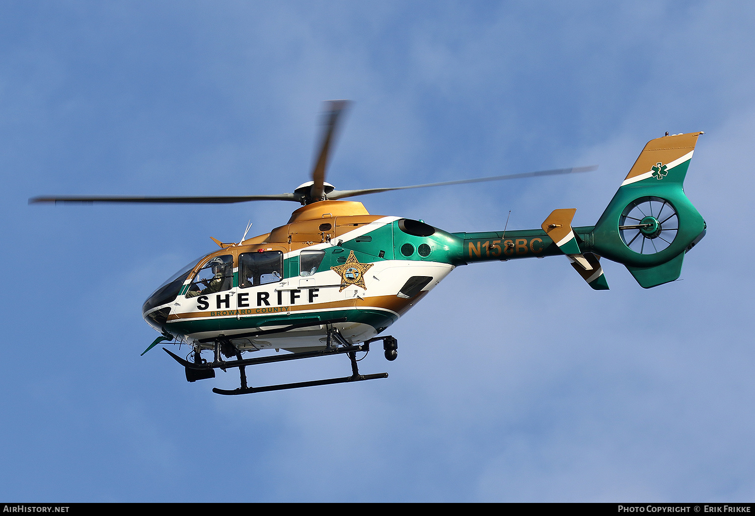 Aircraft Photo of N158BC | Eurocopter EC-135P-1 | Broward County Sheriff | AirHistory.net #355259