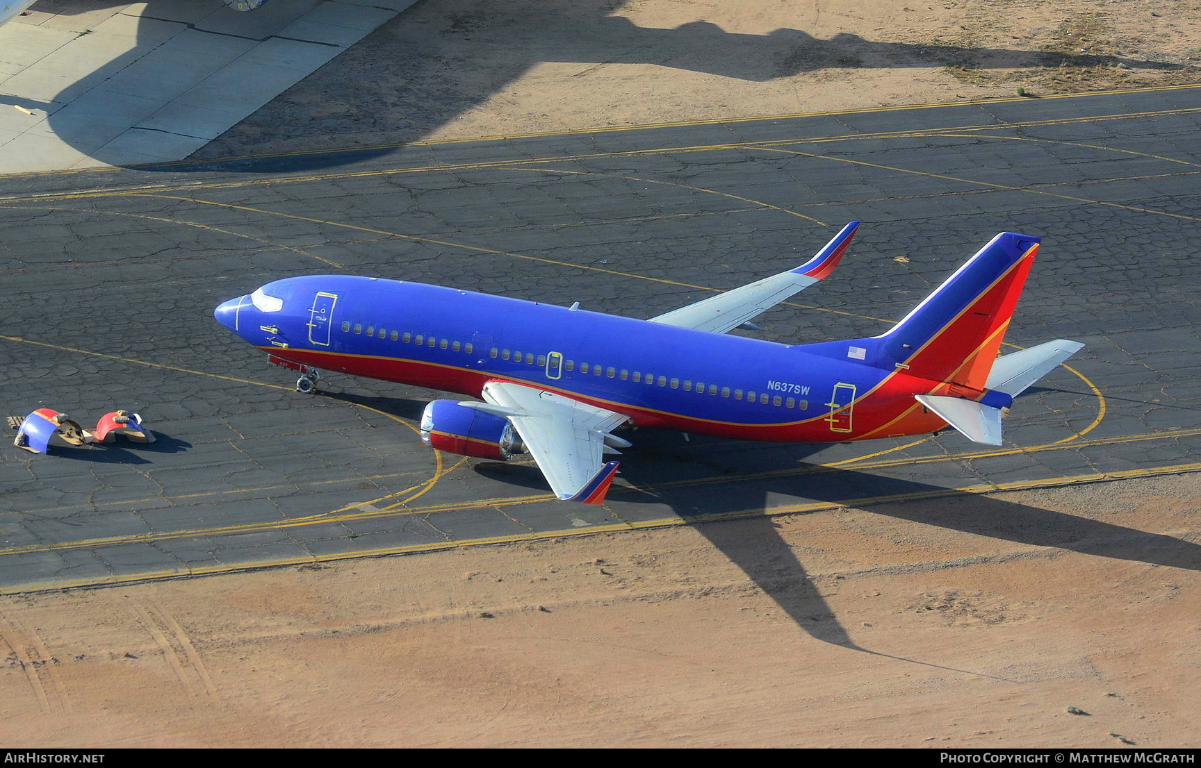 Aircraft Photo of N637SW | Boeing 737-3H4 | AirHistory.net #355269