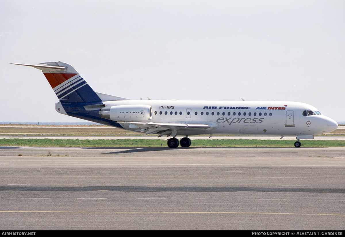 Aircraft Photo of PH-RRS | Fokker 70 (F28-0070) | Air France Express | AirHistory.net #355297