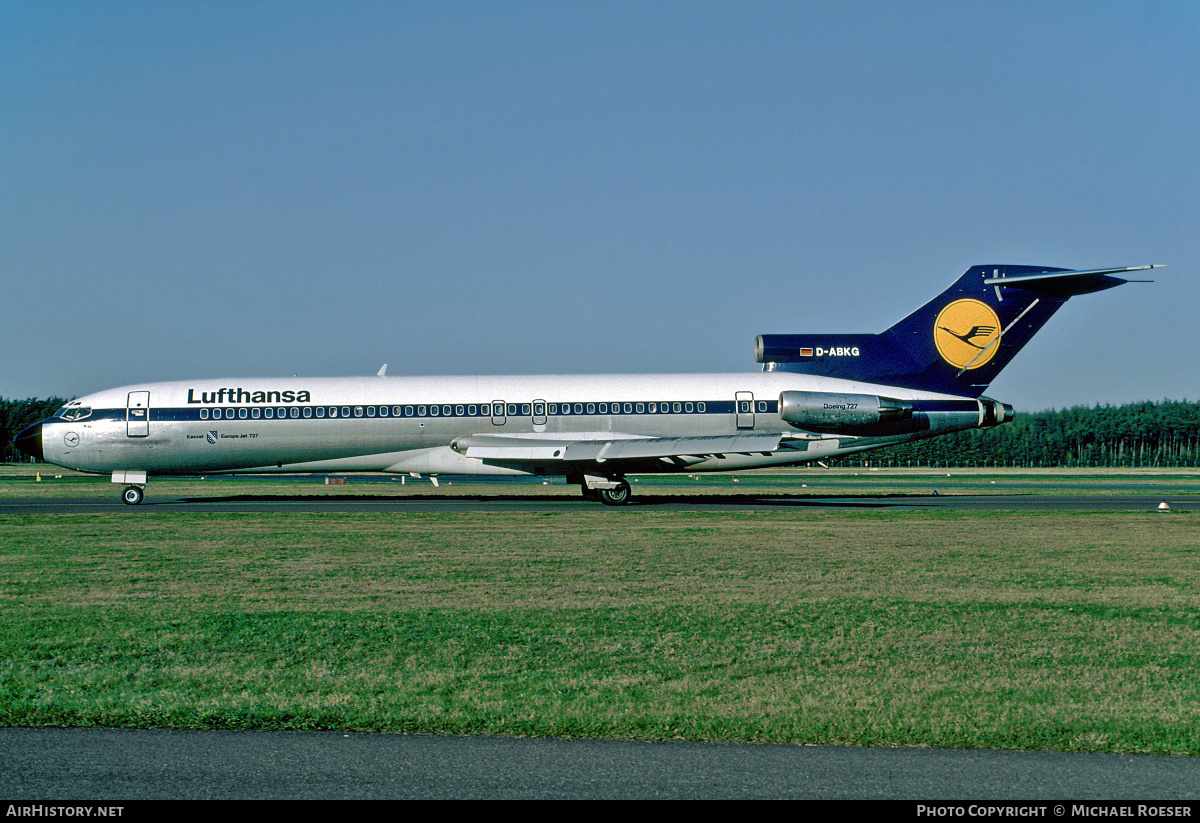 Aircraft Photo of D-ABKG | Boeing 727-230/Adv | Lufthansa | AirHistory.net #355305