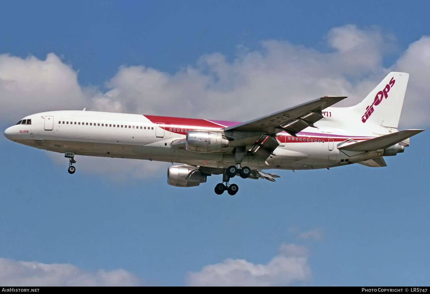 Aircraft Photo of SE-DPP | Lockheed L-1011-385-1 TriStar 50 | Air Ops | AirHistory.net #355317