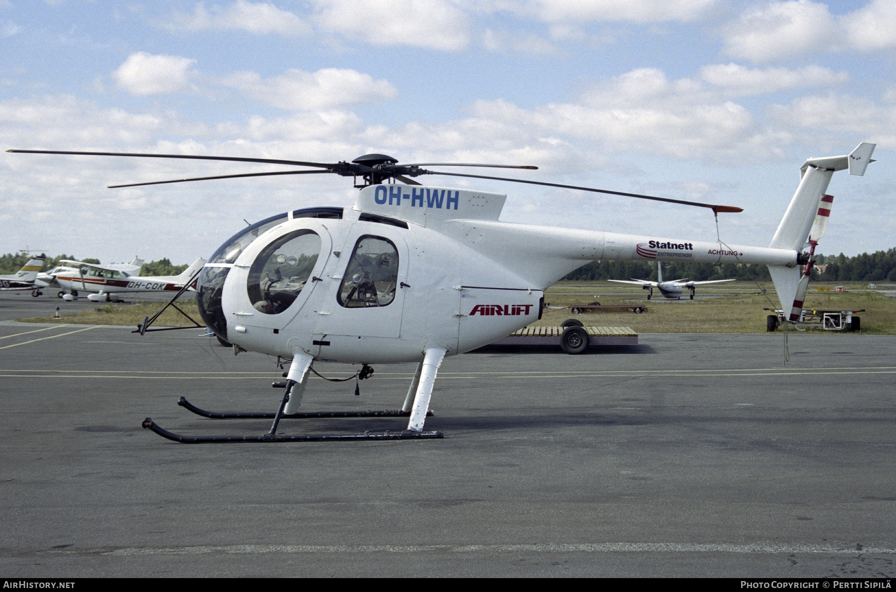 Aircraft Photo of OH-HWH | Hughes 500D (369D) | AirHistory.net #355346