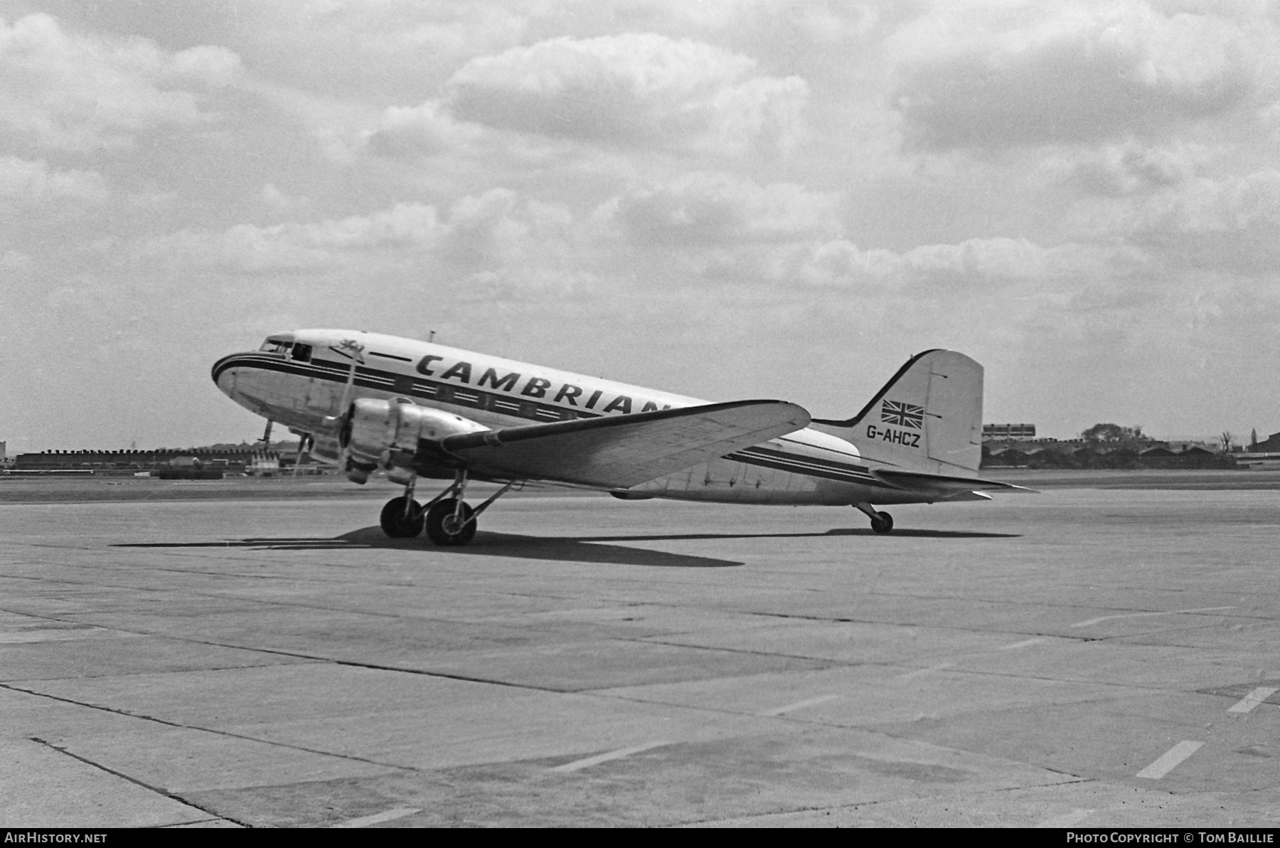Aircraft Photo of G-AHCZ | Douglas C-47A Skytrain | Cambrian Airways | AirHistory.net #355351