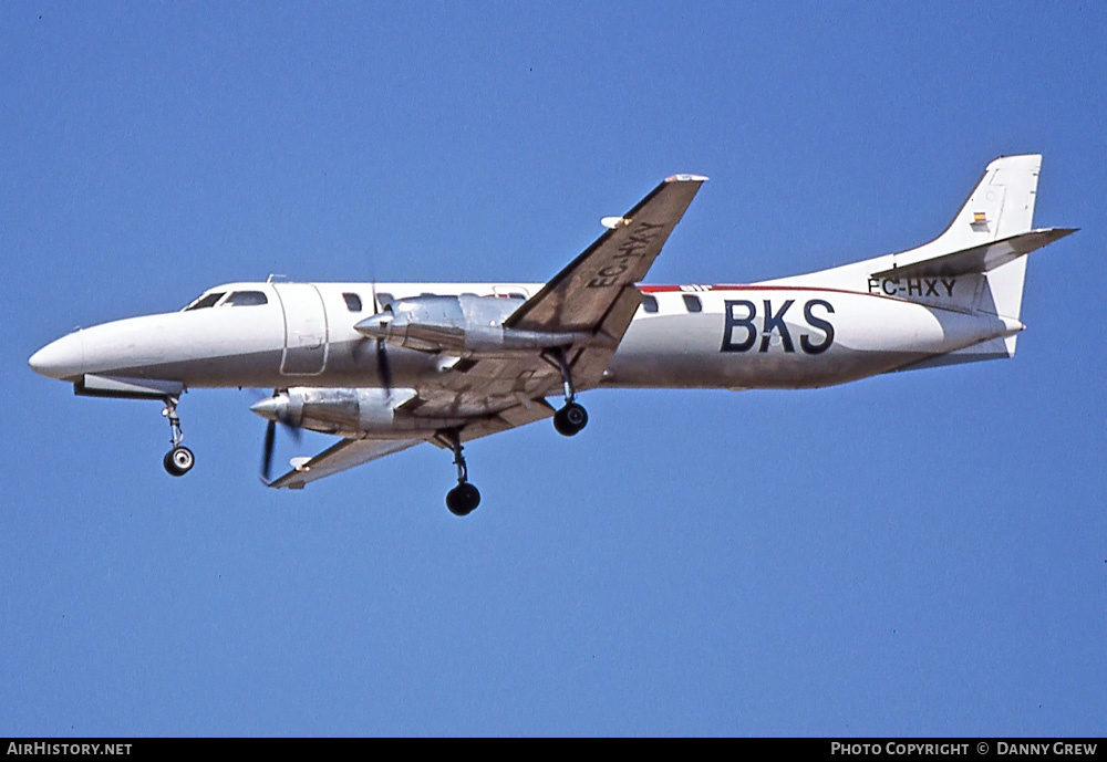Aircraft Photo of EC-HXY | Fairchild Swearingen SA-227AC Metro III | BKS Air | AirHistory.net #355352