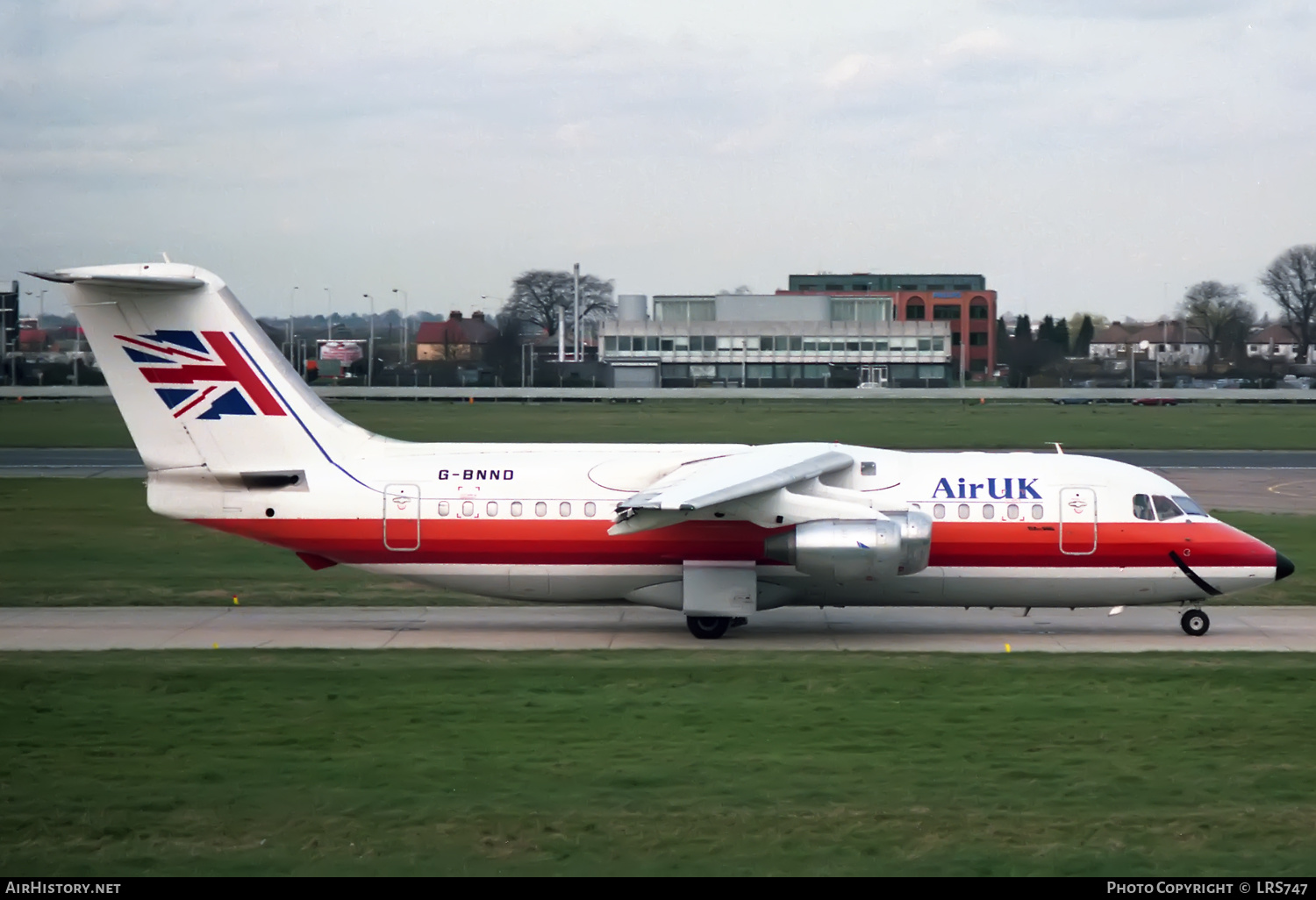 Aircraft Photo of G-BNND | British Aerospace BAe-146-200A | Air UK | AirHistory.net #355354