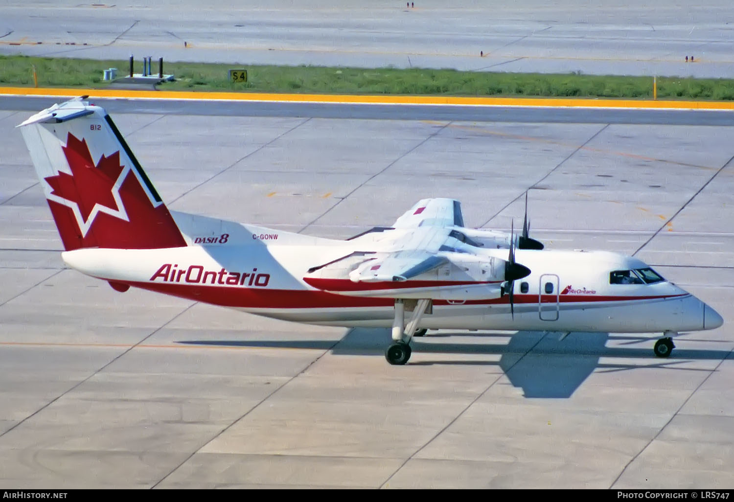 Aircraft Photo of C-GONW | De Havilland Canada DHC-8-102 Dash 8 | Air Ontario | AirHistory.net #355355