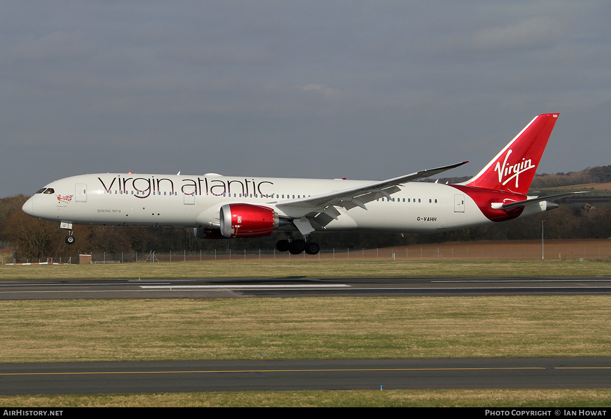 Aircraft Photo of G-VAHH | Boeing 787-9 Dreamliner | Virgin Atlantic Airways | AirHistory.net #355357