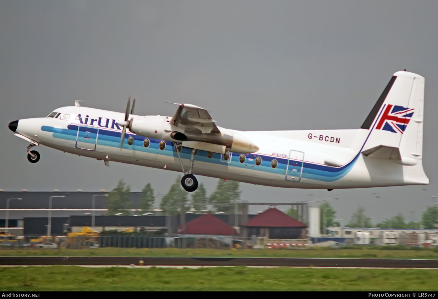 Aircraft Photo of G-BCDN | Fokker F27-200 Friendship | Air UK | AirHistory.net #355362