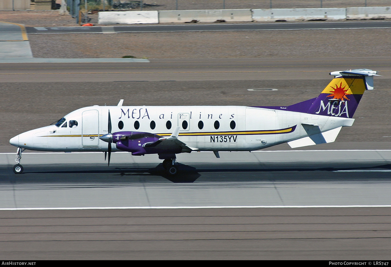 Aircraft Photo of N135YV | Beech 1900D | Mesa Airlines | AirHistory.net #355374