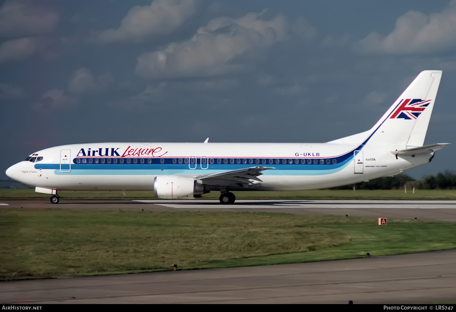 Aircraft Photo of G-UKLB | Boeing 737-4Y0 | Air UK Leisure | AirHistory.net #355377