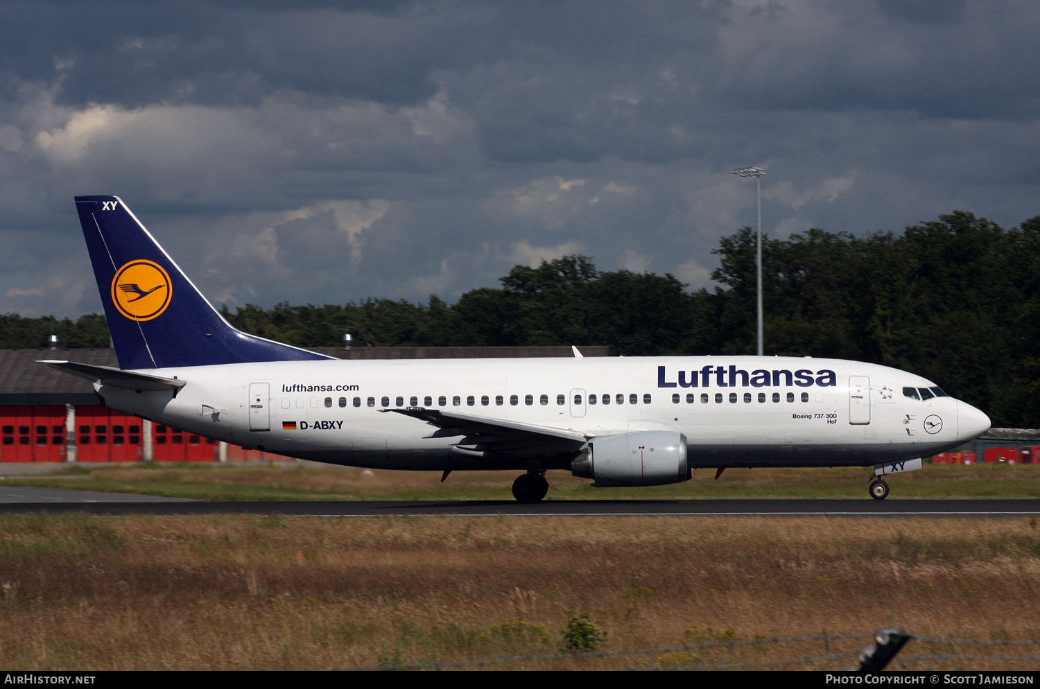 Aircraft Photo of D-ABXY | Boeing 737-330 | Lufthansa | AirHistory.net #355390