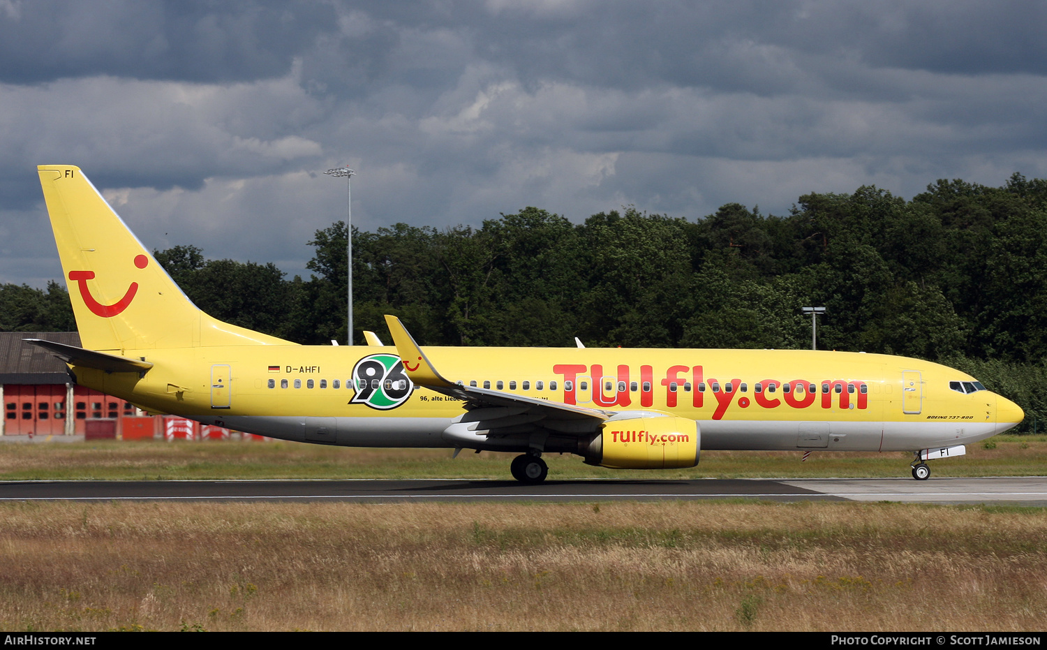 Aircraft Photo of D-AHFI | Boeing 737-8K5 | TUIfly | AirHistory.net #355391
