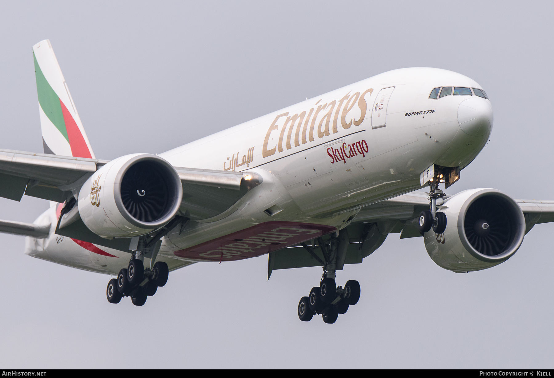 Aircraft Photo of A6-EFI | Boeing 777-F1H | Emirates SkyCargo | AirHistory.net #355402