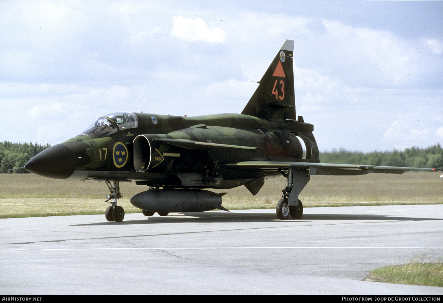 Aircraft Photo of 37355 | Saab JA37 Viggen | Sweden - Air Force | AirHistory.net #355410