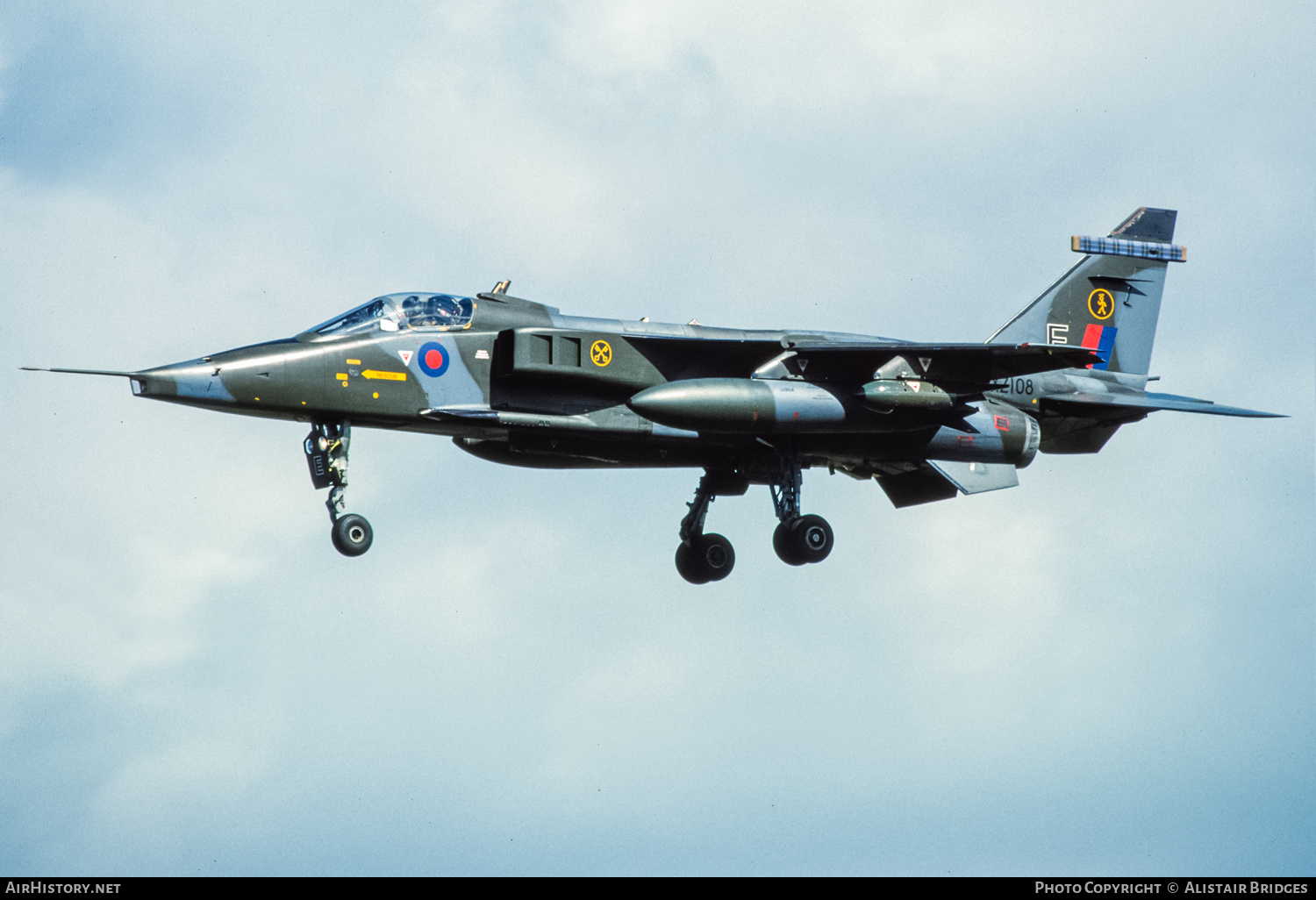 Aircraft Photo of XZ108 | Sepecat Jaguar GR1A | UK - Air Force | AirHistory.net #355427