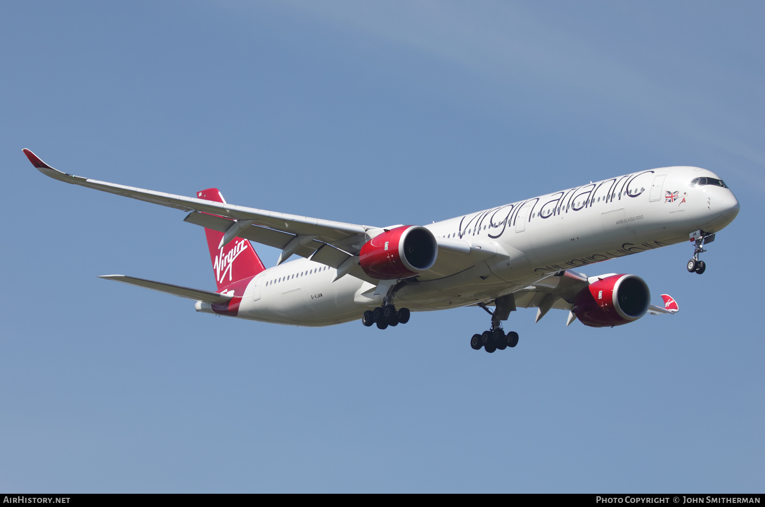 Aircraft Photo of G-VJAM | Airbus A350-1041 | Virgin Atlantic Airways | AirHistory.net #355429