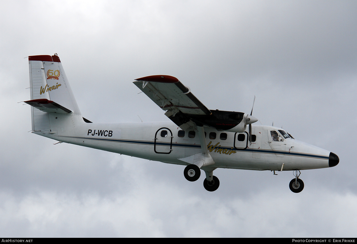Aircraft Photo of PJ-WCB | De Havilland Canada DHC-6-300 Twin Otter | Winair - Windward Islands Airways | AirHistory.net #355447