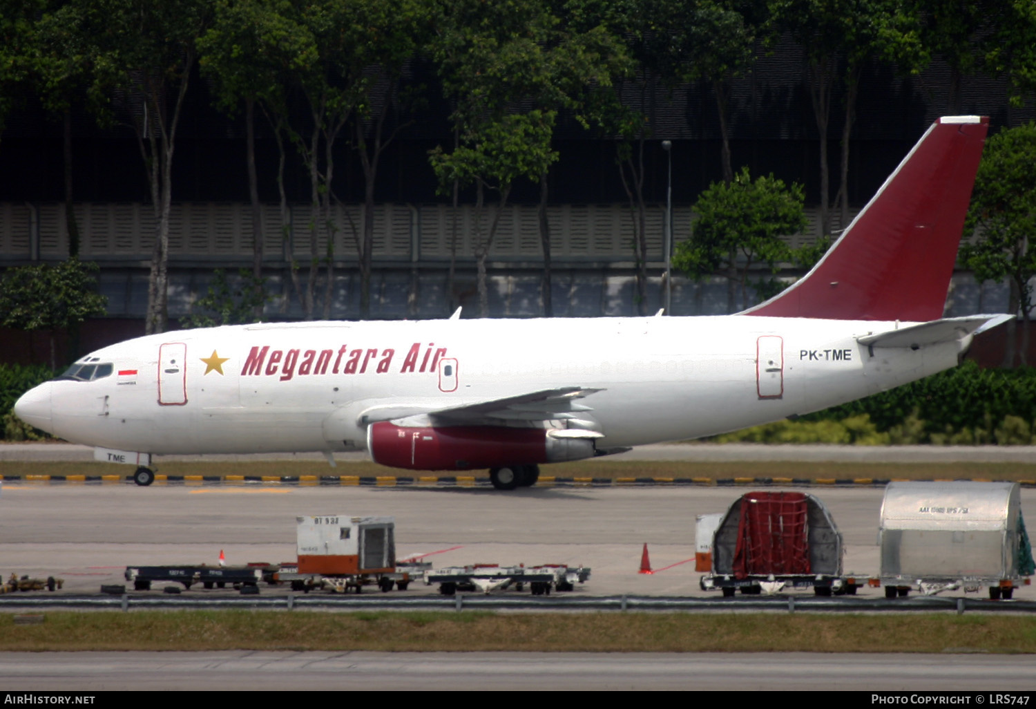 Aircraft Photo of PK-TME | Boeing 737-209/Adv(F) | Megantara Air | AirHistory.net #355451