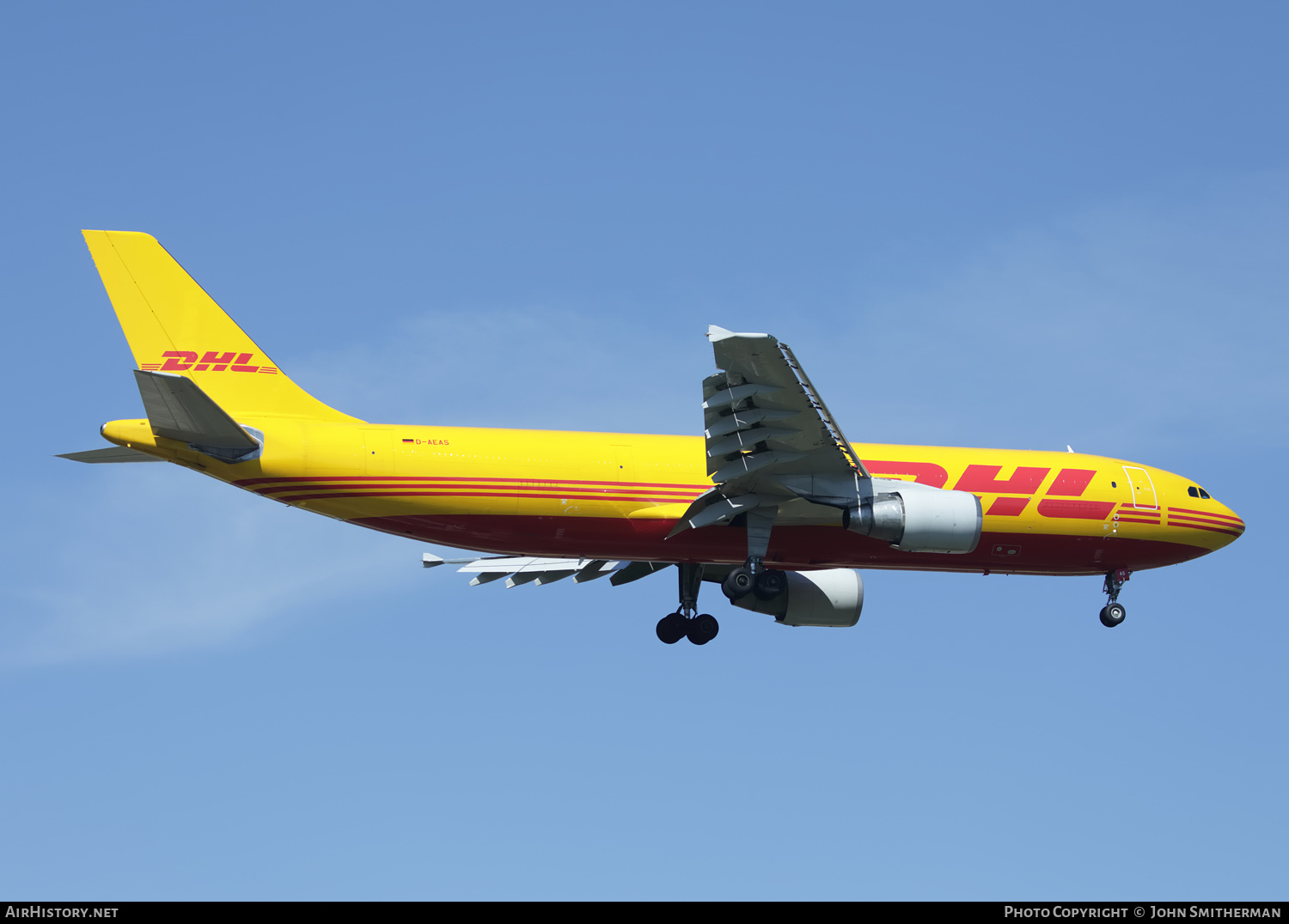 Aircraft Photo of D-AEAS | Airbus A300B4-622R(F) | DHL International | AirHistory.net #355452