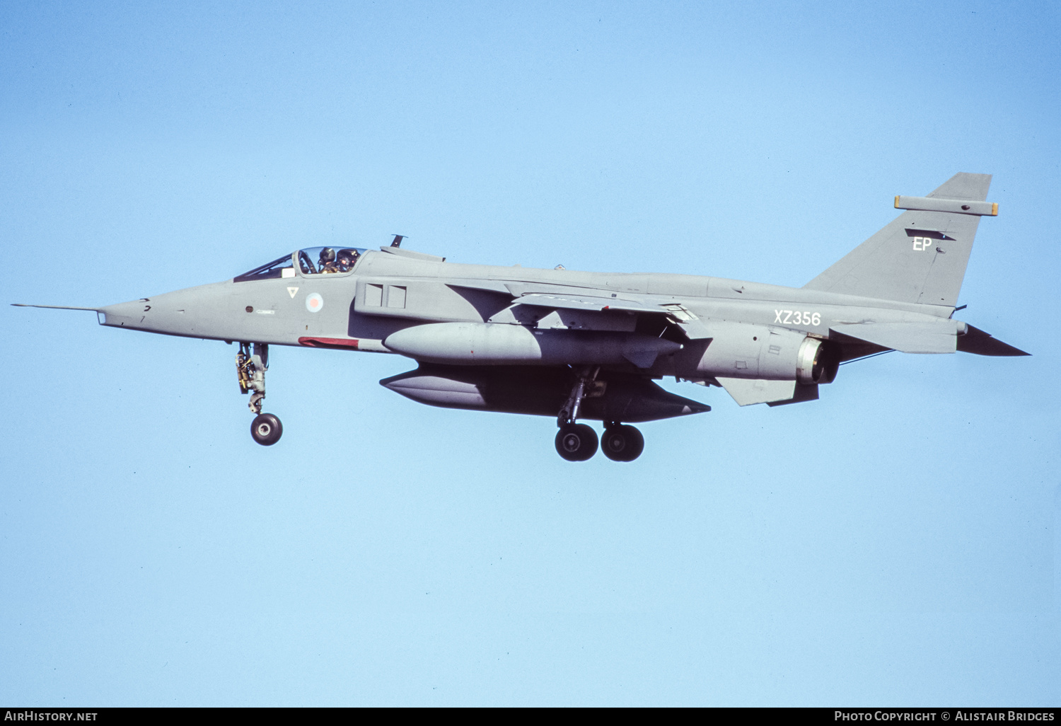 Aircraft Photo of XZ356 | Sepecat Jaguar GR1A | UK - Air Force | AirHistory.net #355466