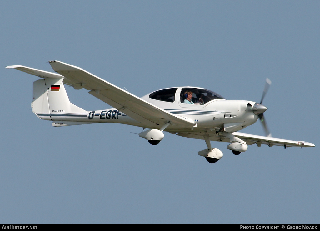 Aircraft Photo of D-EGRF | Diamond DA40D Diamond Star TDI | AirHistory.net #355478