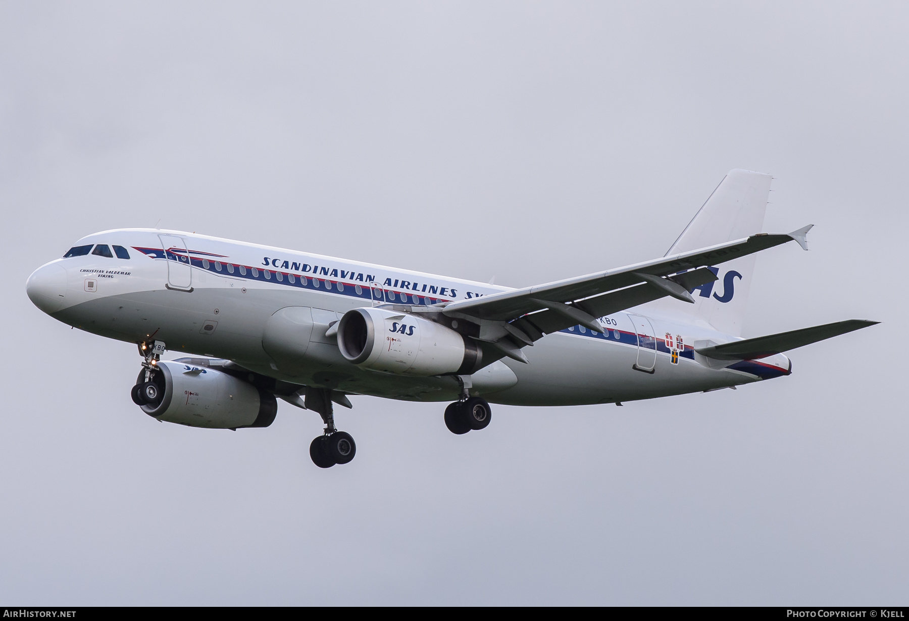 Aircraft Photo of OY-KBO | Airbus A319-132 | Scandinavian Airlines - SAS | Scandinavian Airlines System - SAS | AirHistory.net #355492