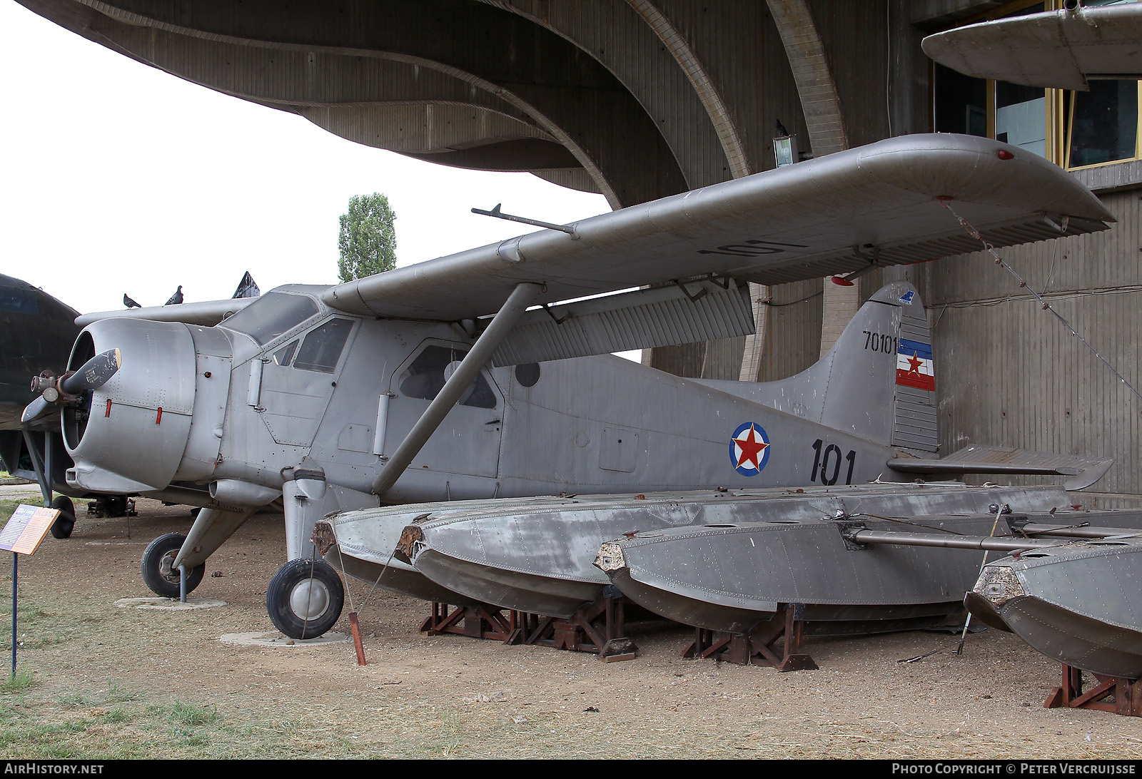 Aircraft Photo of 70101 | De Havilland Canada DHC-2 Beaver Mk1 | Yugoslavia - Air Force | AirHistory.net #355515