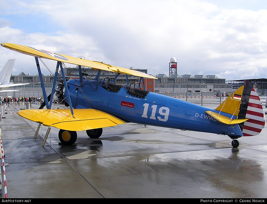 Aircraft Photo of D-EWWB | Boeing PT-13D Kaydet (E75) | AirHistory.net #355516