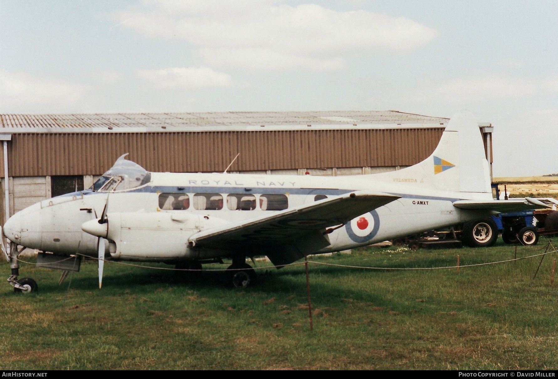 Aircraft Photo of G-AMXT | De Havilland D.H. 104 Devon C20 | UK - Navy | AirHistory.net #355524