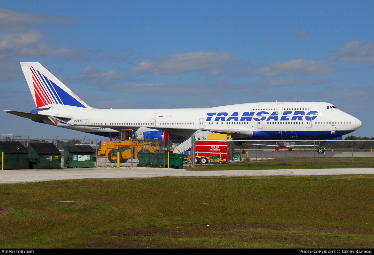 Aircraft Photo of VQ-BHX | Boeing 747-4F6 | Transaero Airlines | AirHistory.net #355526