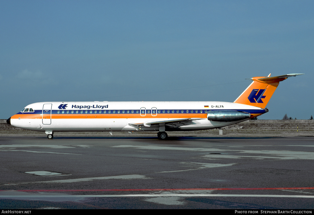 Aircraft Photo of D-ALFA | BAC 111-528FL One-Eleven | Hapag-Lloyd | AirHistory.net #355528