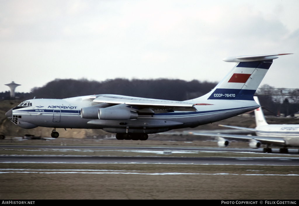 Aircraft Photo of CCCP-76470 | Ilyushin Il-76TD | Aeroflot | AirHistory.net #355531