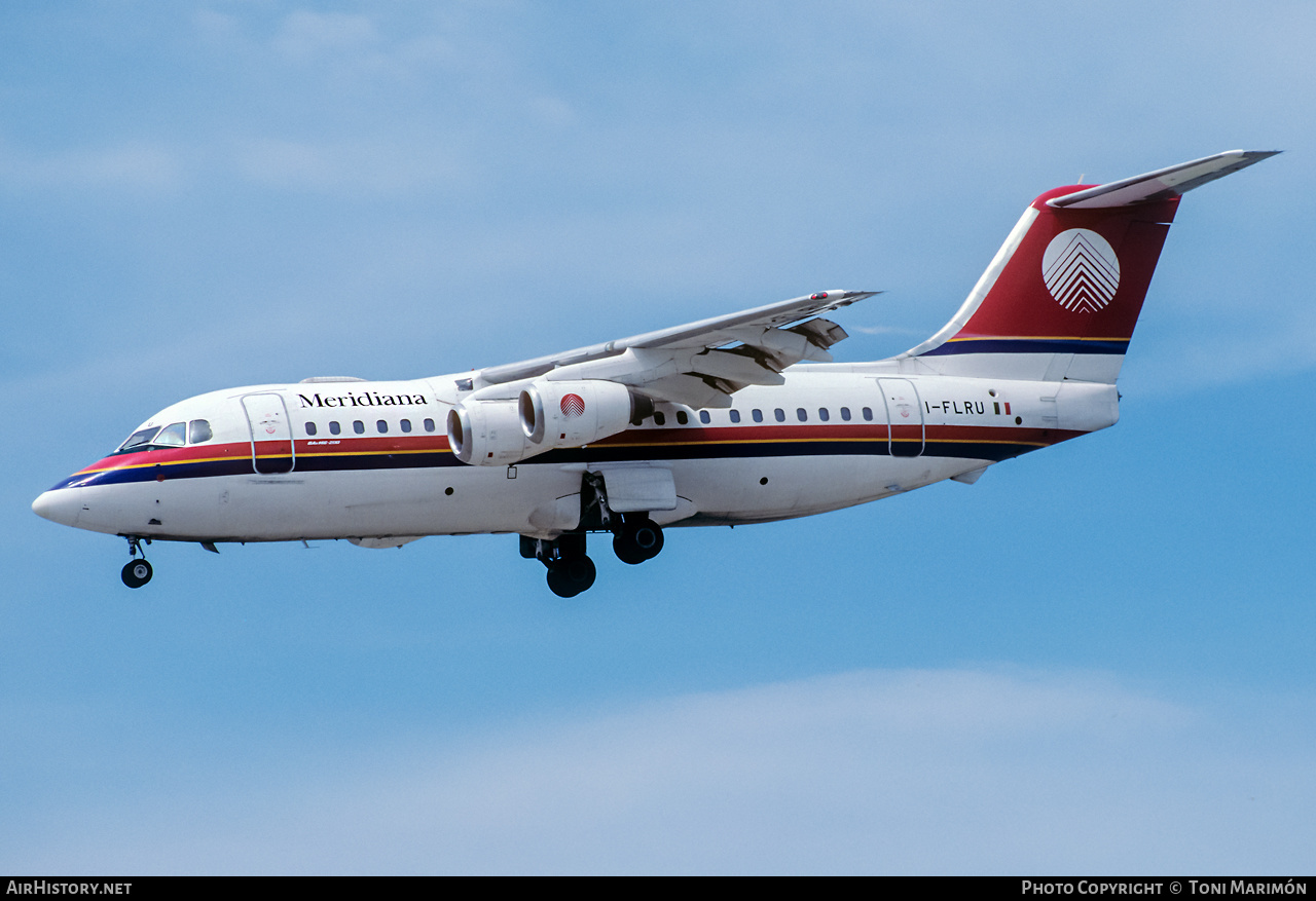 Aircraft Photo of I-FLRU | British Aerospace BAe-146-200 | Meridiana | AirHistory.net #355533