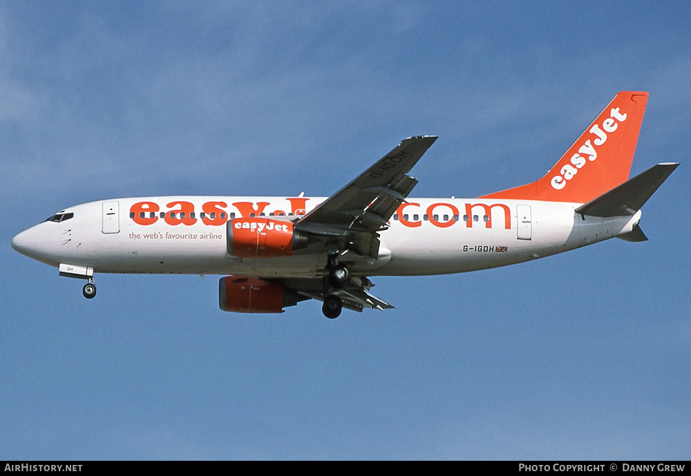 Aircraft Photo of G-IGOH | Boeing 737-3Y0 | EasyJet | AirHistory.net #355535