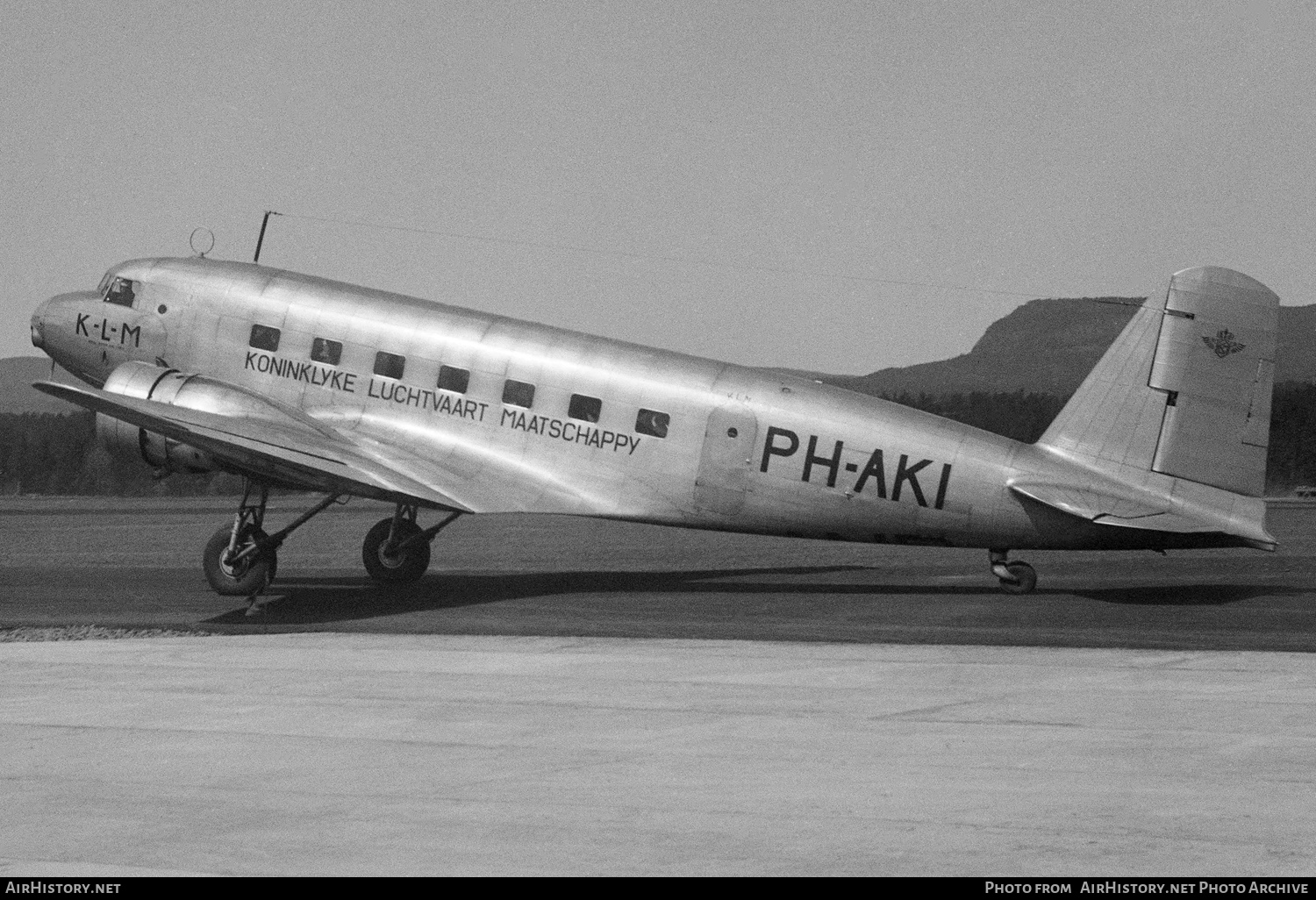 Aircraft Photo of PH-AKI | Douglas DC-2-115E | KLM - Koninklijke Luchtvaart Maatschappij | AirHistory.net #355537