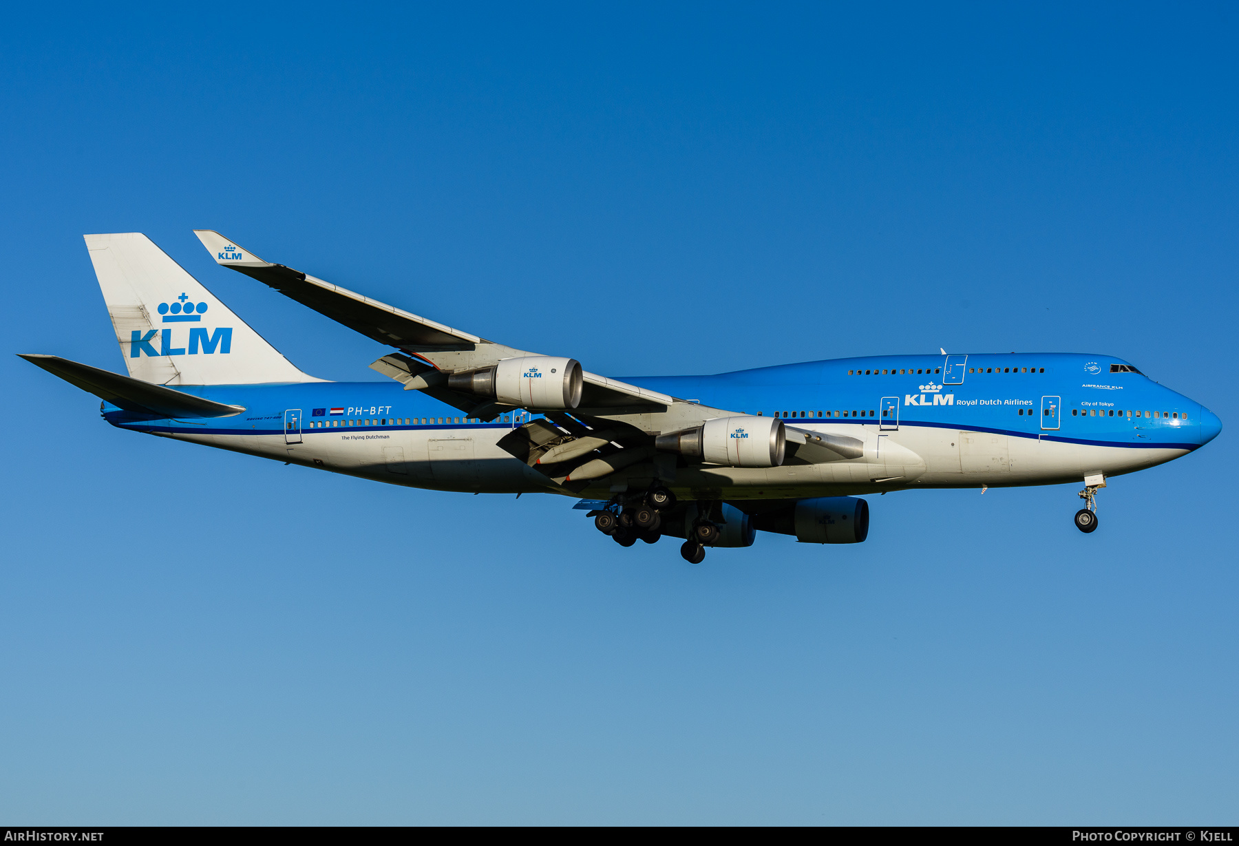 Aircraft Photo of PH-BFT | Boeing 747-406M | KLM - Royal Dutch Airlines | AirHistory.net #355548