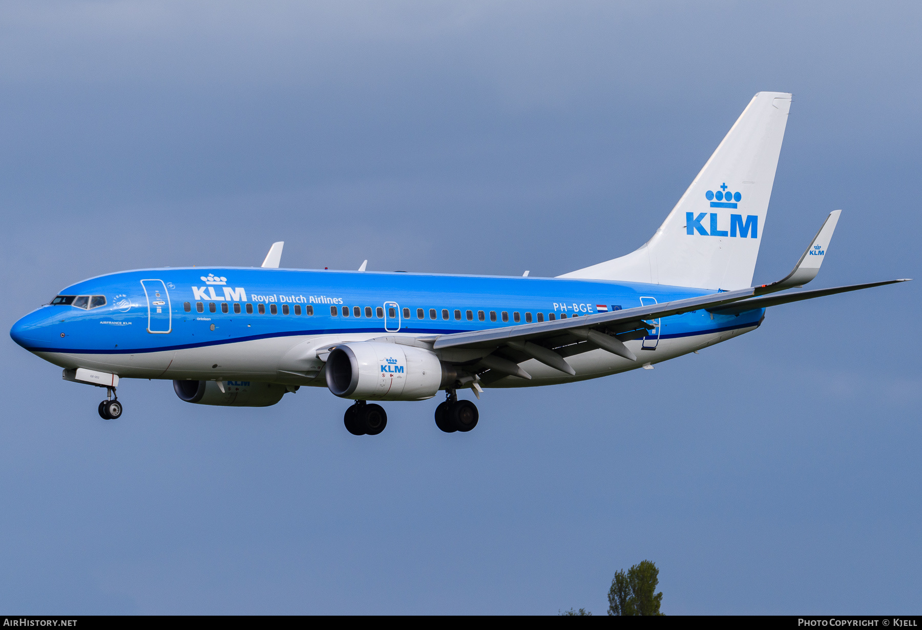 Aircraft Photo of PH-BGE | Boeing 737-7K2 | KLM - Royal Dutch Airlines | AirHistory.net #355550