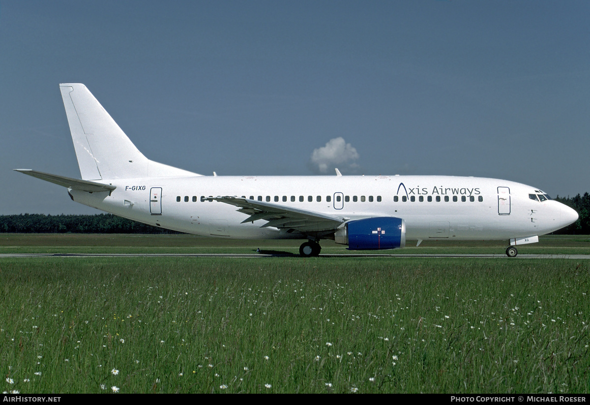 Aircraft Photo of F-GIXG | Boeing 737-382(QC) | Axis Airways | AirHistory.net #355564