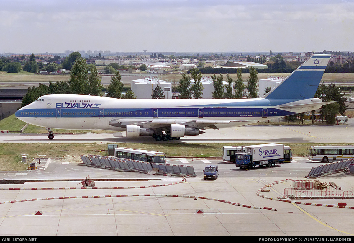 Aircraft Photo of 4X-AXB | Boeing 747-258B | El Al Israel Airlines | AirHistory.net #355565