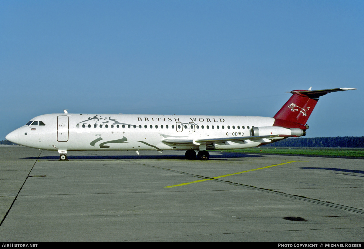 Aircraft Photo of G-OBWC | BAC 111-520FN One-Eleven | British World Airlines | AirHistory.net #355567