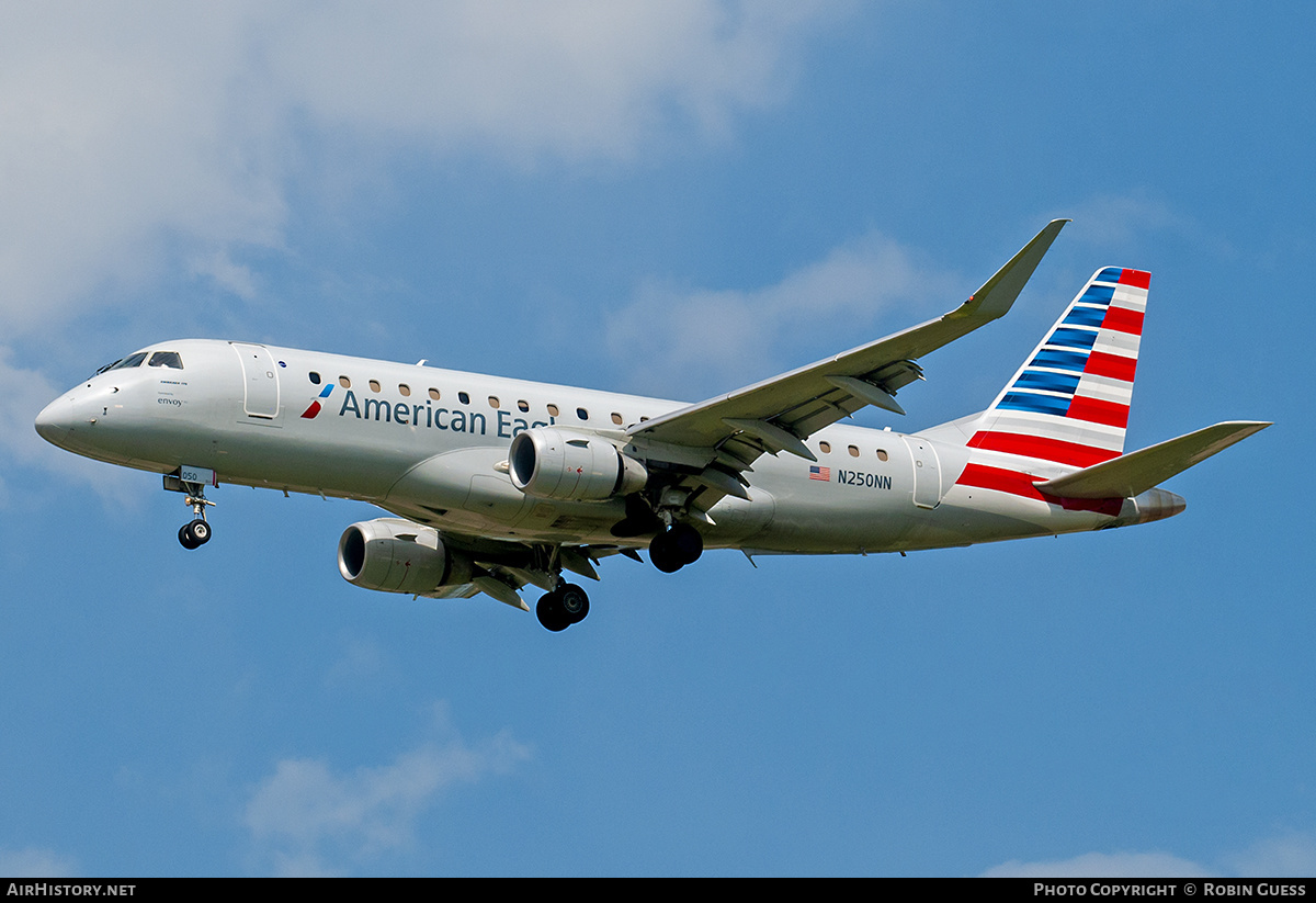 Aircraft Photo of N250NN | Embraer 175LR (ERJ-170-200LR) | American Eagle | AirHistory.net #355585