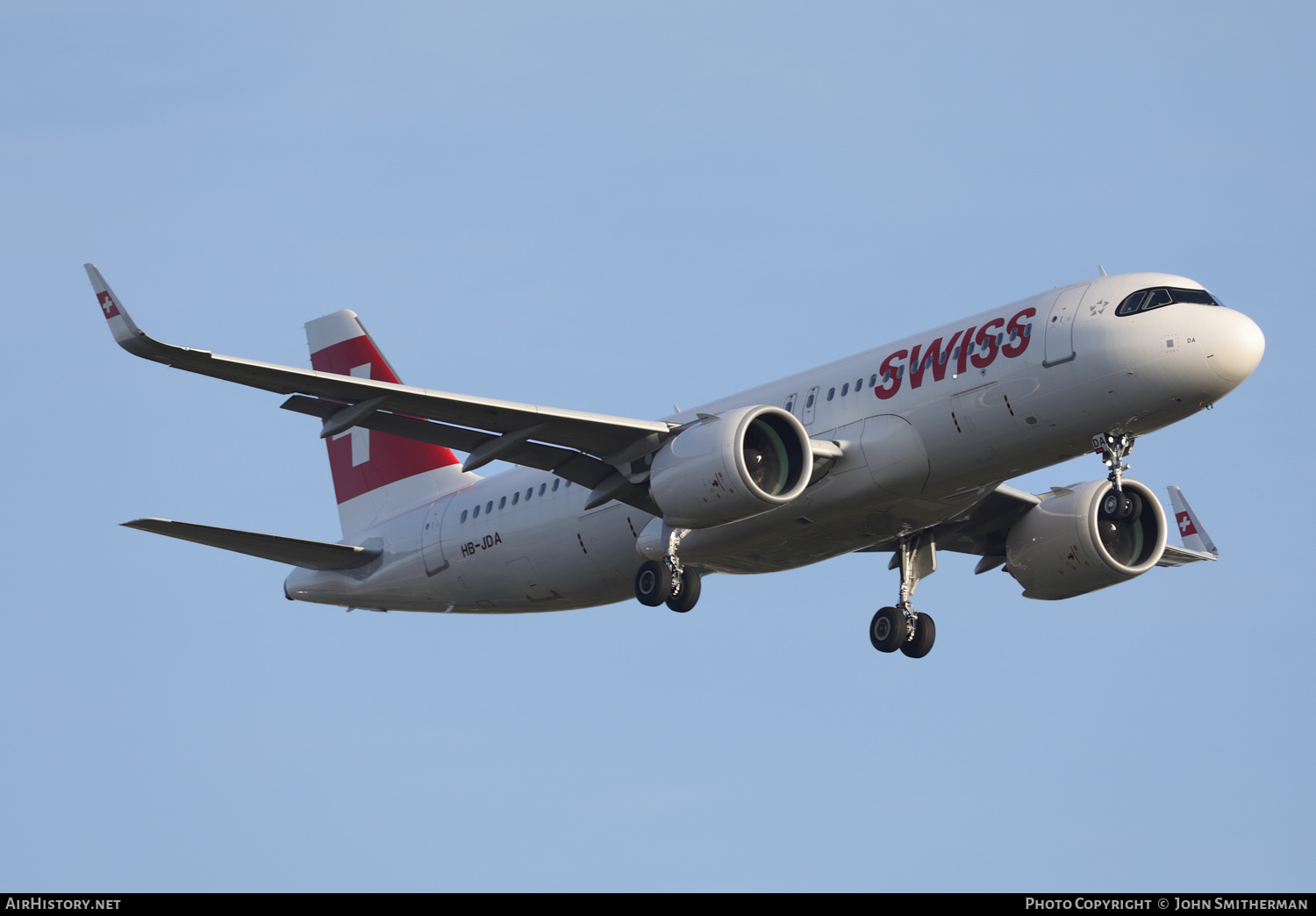 Aircraft Photo of HB-JDA | Airbus A320-271N | Swiss International Air Lines | AirHistory.net #355619