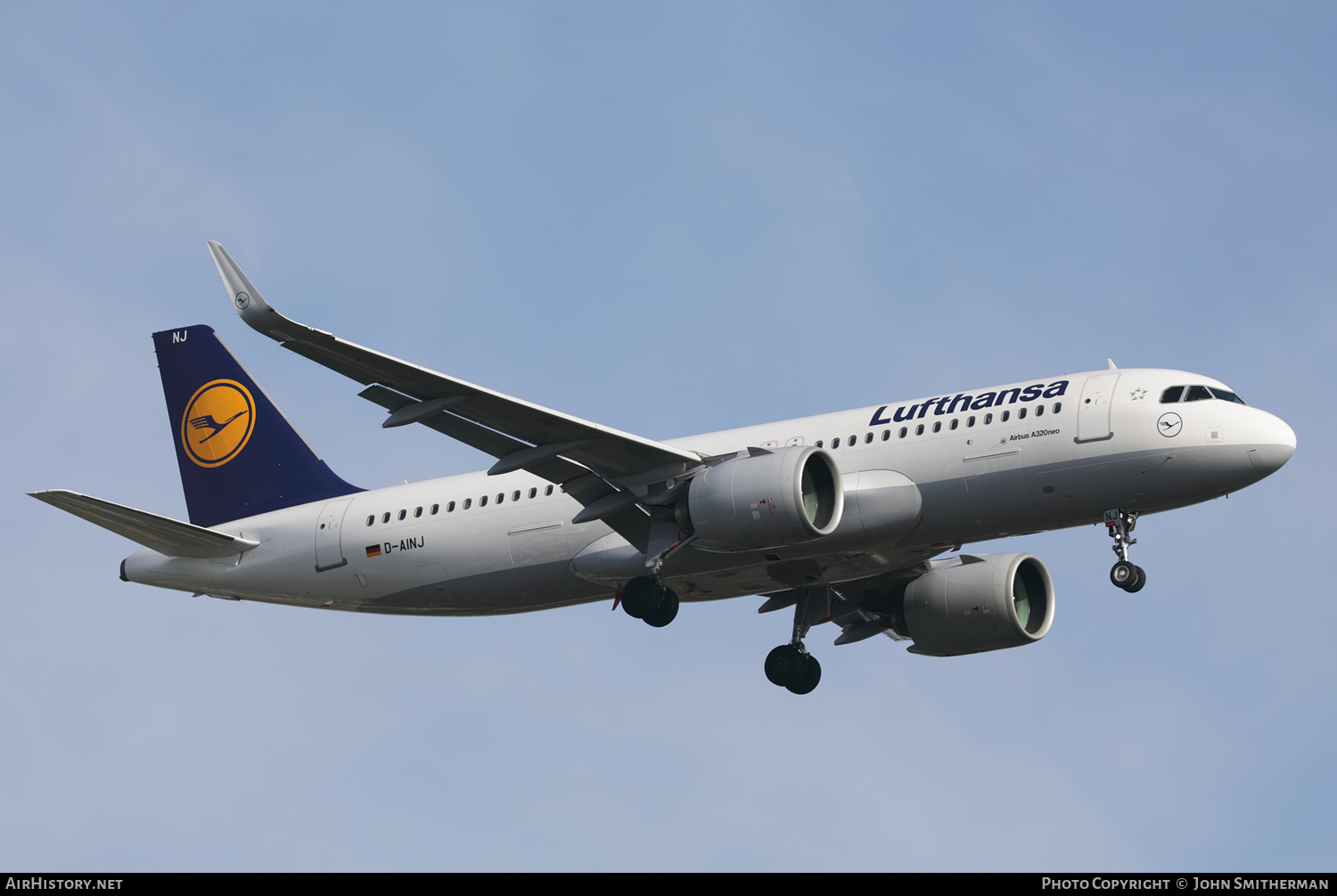 Aircraft Photo of D-AINJ | Airbus A320-271N | Lufthansa | AirHistory.net #355640