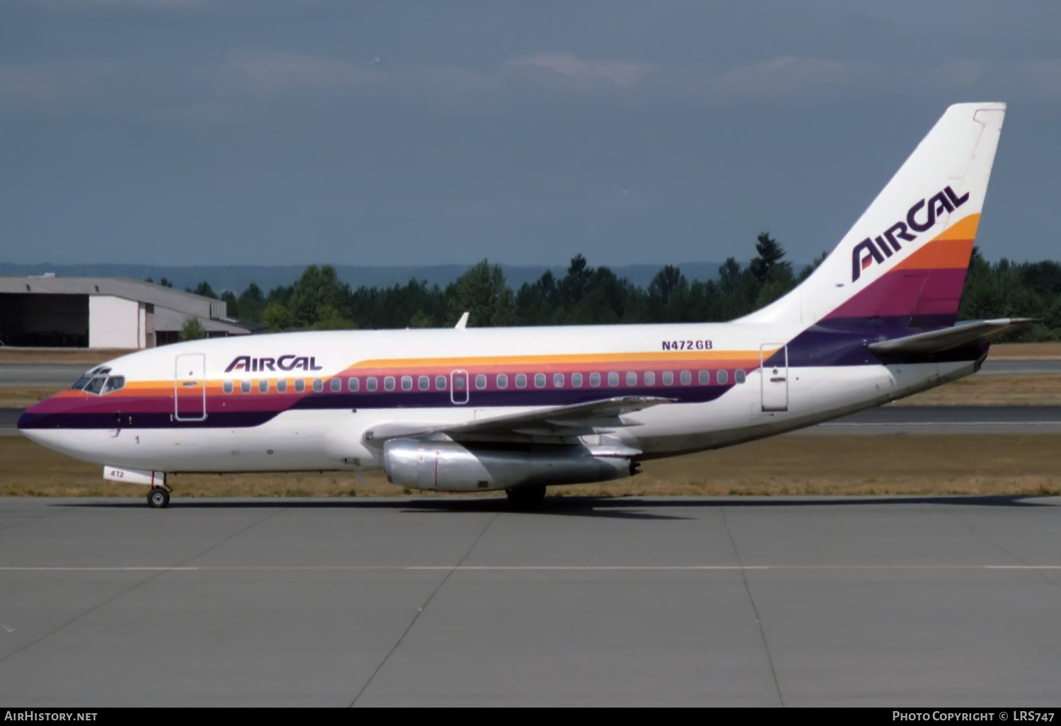 Aircraft Photo of N472GB | Boeing 737-159 | AirCal | AirHistory.net #355654